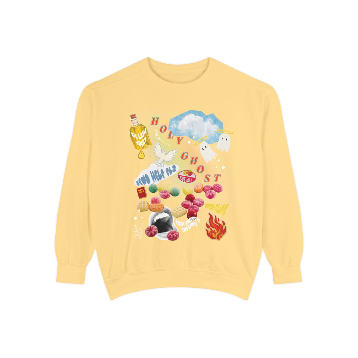 Holy Ghost Charms Oversized Sweatshirt