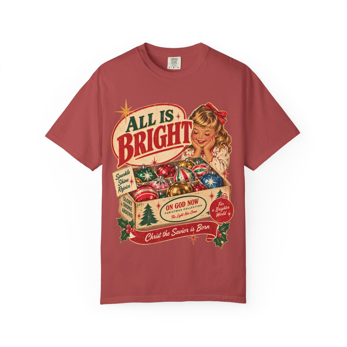 All Is Bright Oversized T-shirt