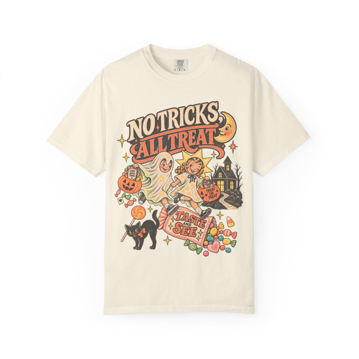 No Tricks, All Treat Oversized Tee
