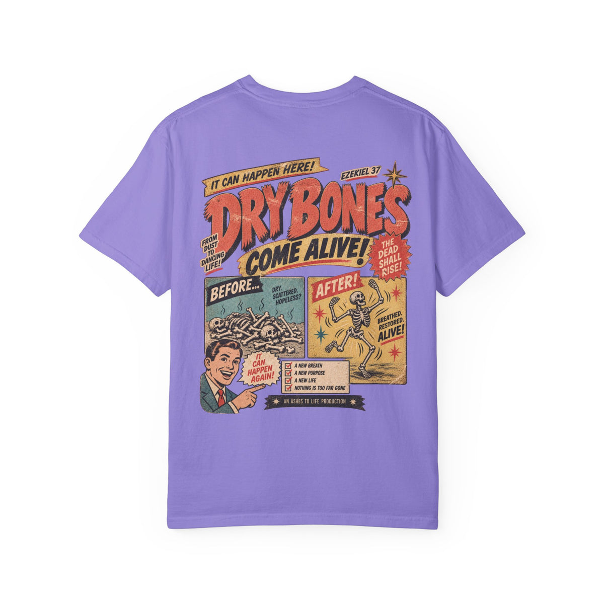Dry Bones Come Alive Oversized Tee