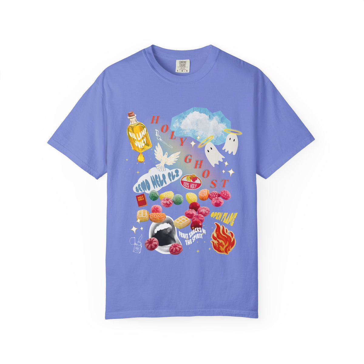 Holy Ghost Charms Oversized Tee