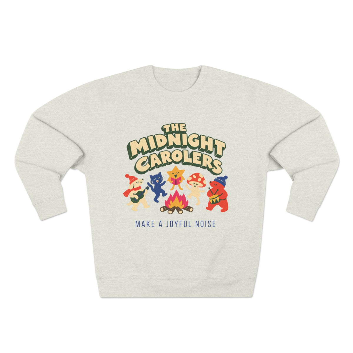 Midnight Carolers Oversized Sweatshirt