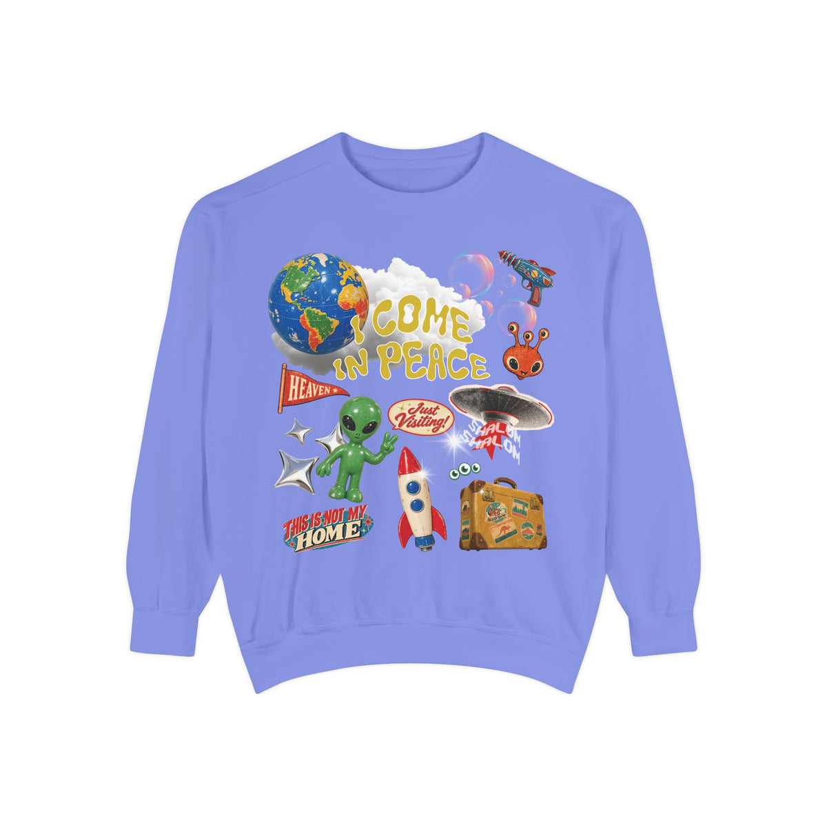 Come in Peace Oversized Sweatshirt