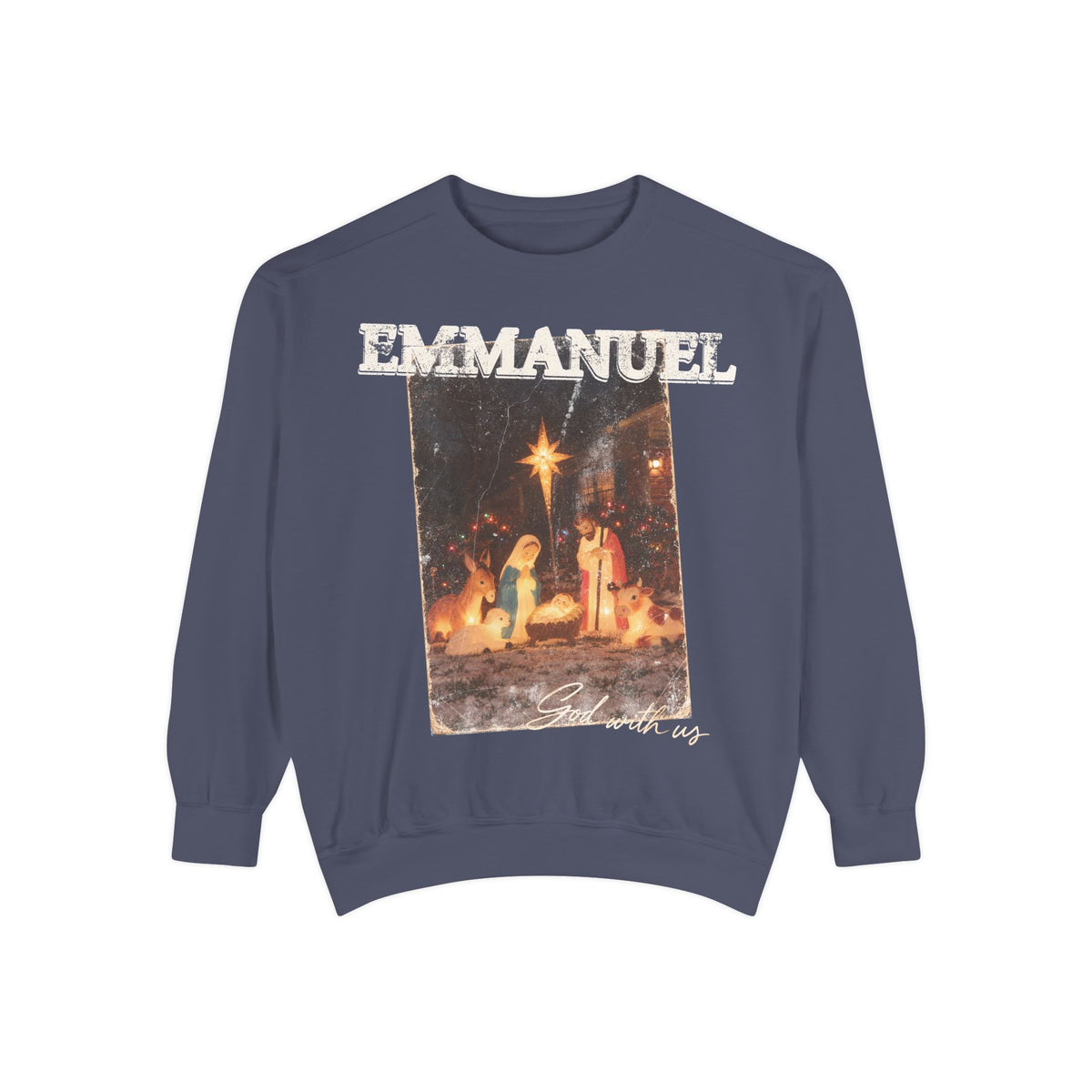 God With Us Oversized Sweatshirt