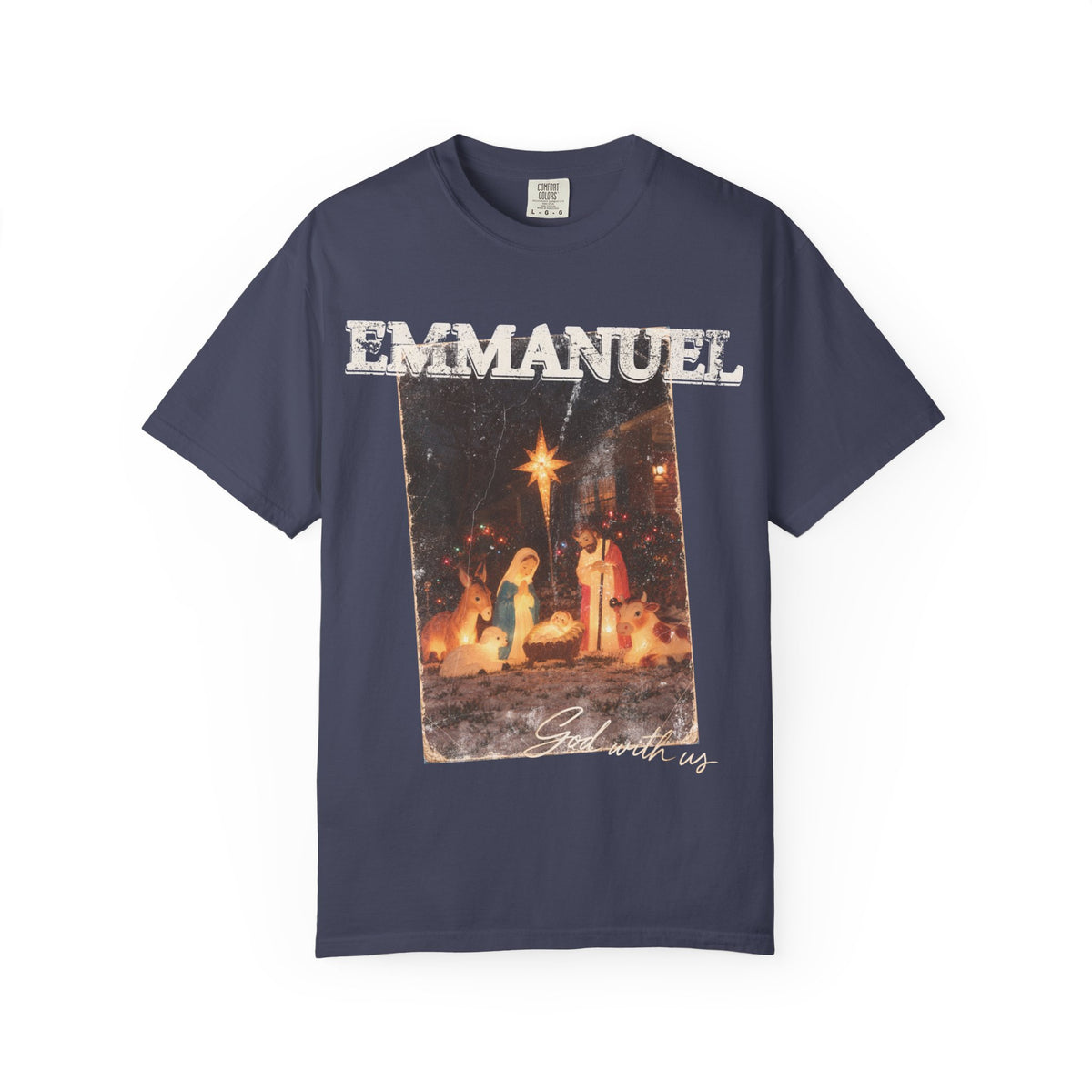 God With Us Oversized T-shirt