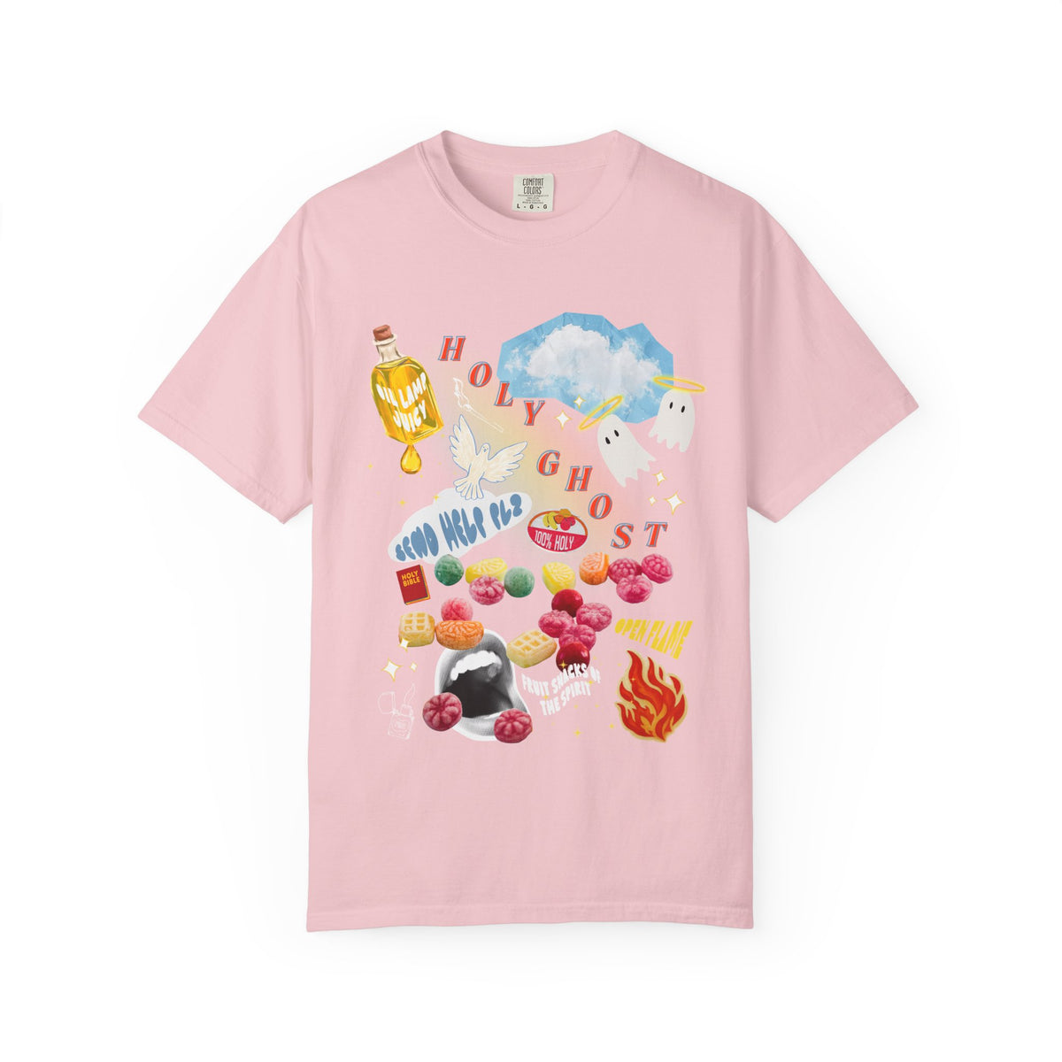 Holy Ghost Charms Oversized Tee