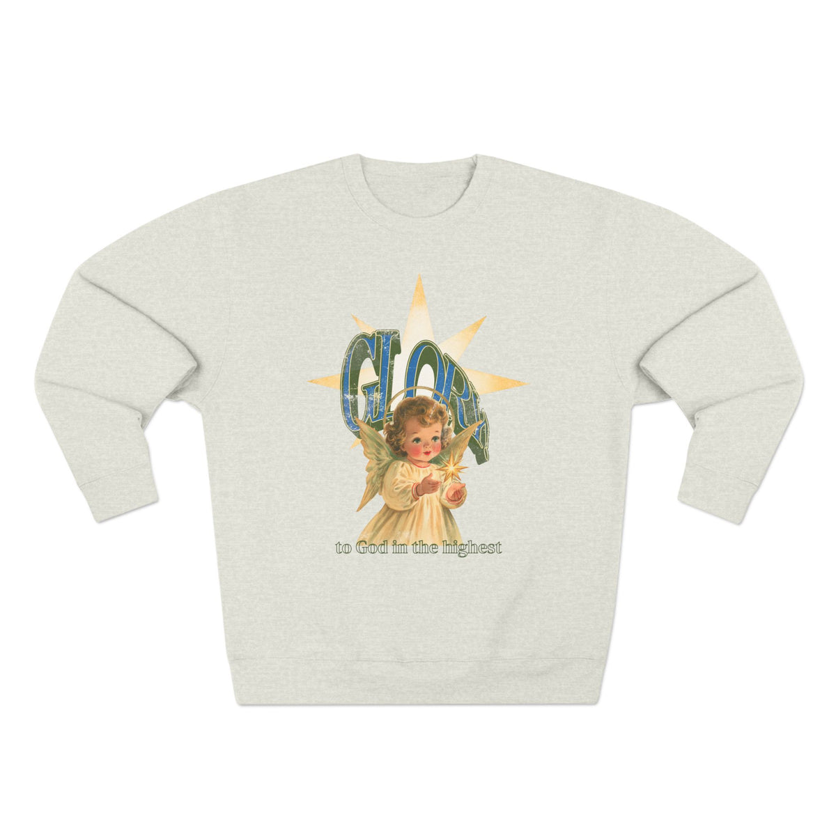Glory to God in the Highest Oversized Sweatshirt