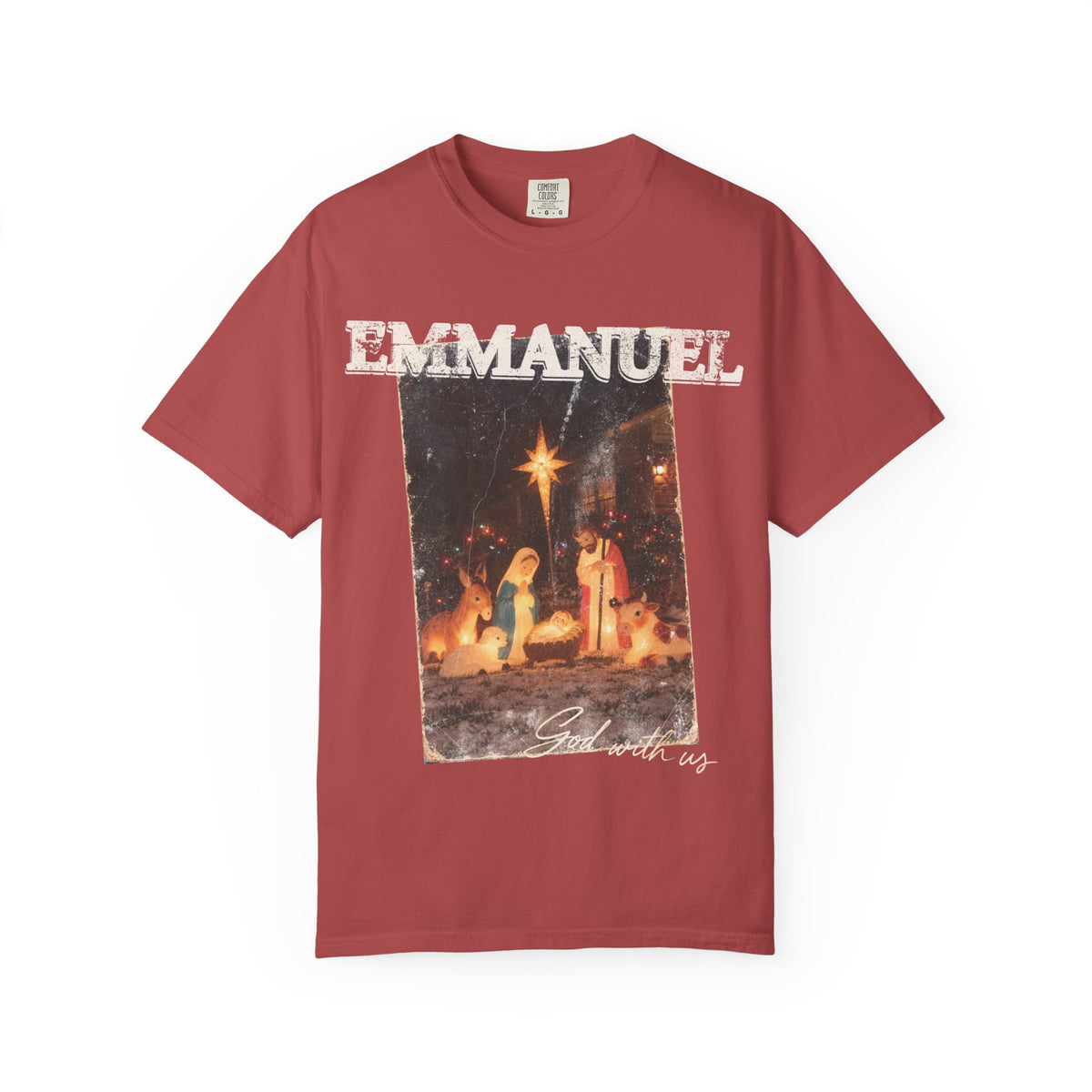 God With Us Oversized T-shirt