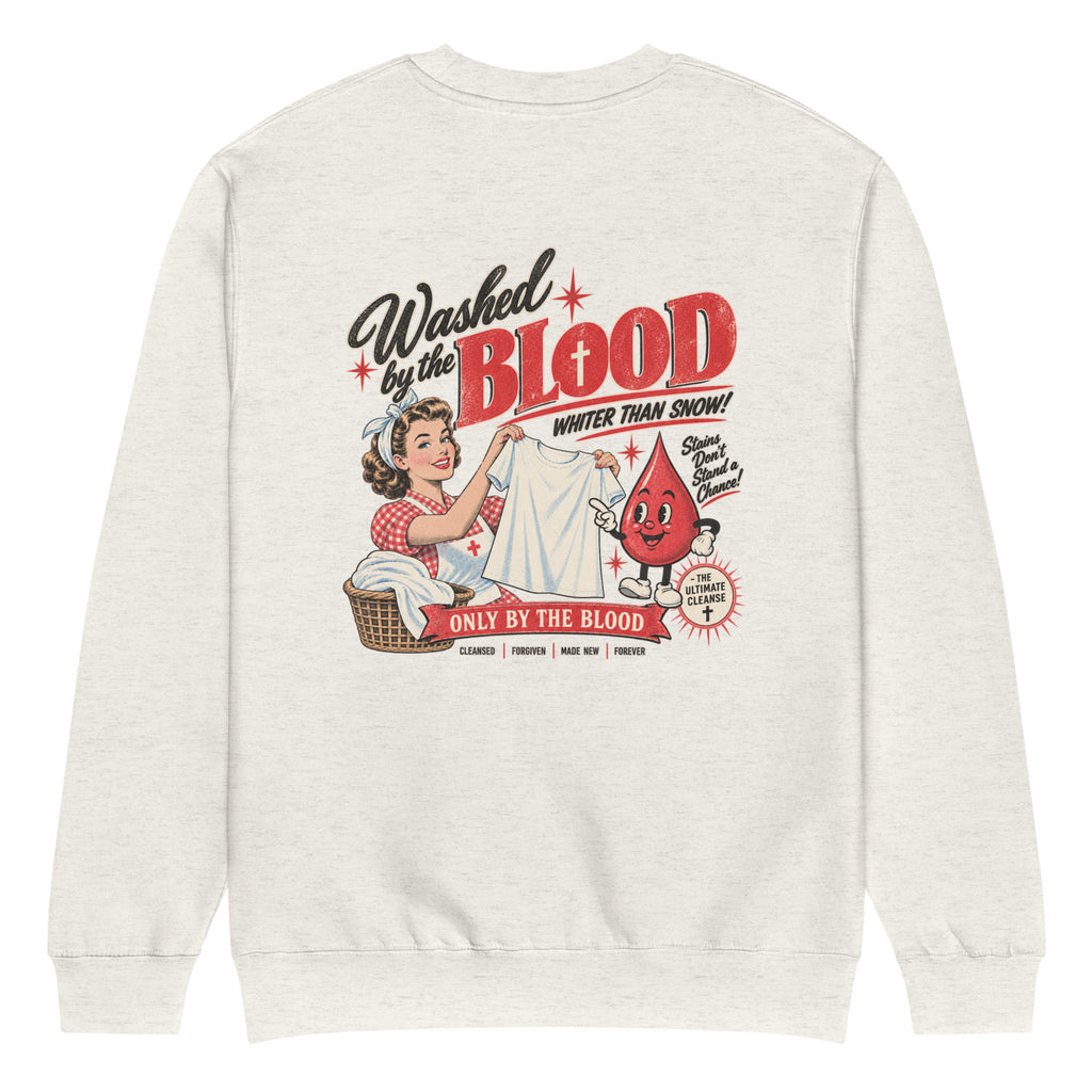 Only By the Blood Oversized Sweatshirt