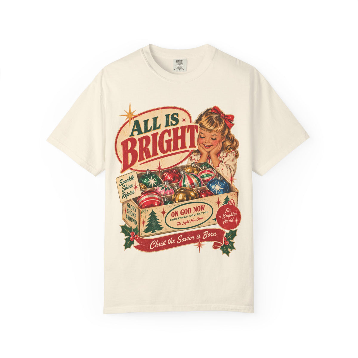 All Is Bright Oversized T-shirt