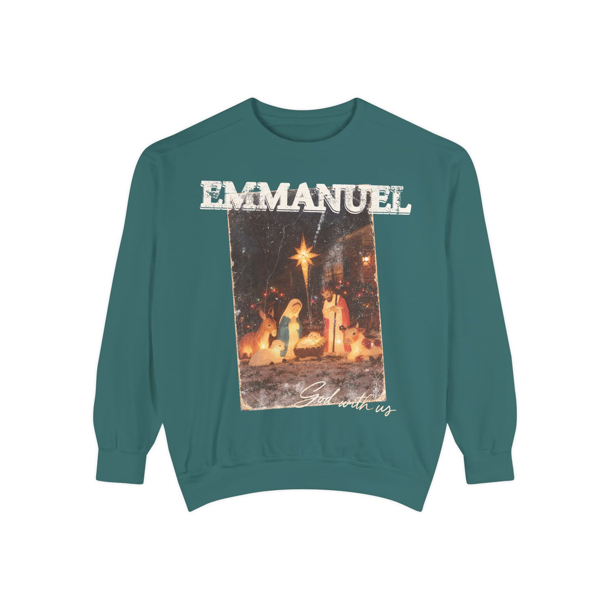 God With Us Oversized Sweatshirt