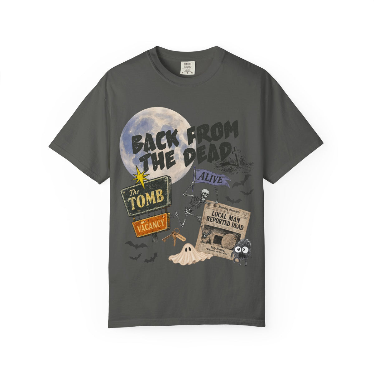 Back From The Dead Oversized Tee