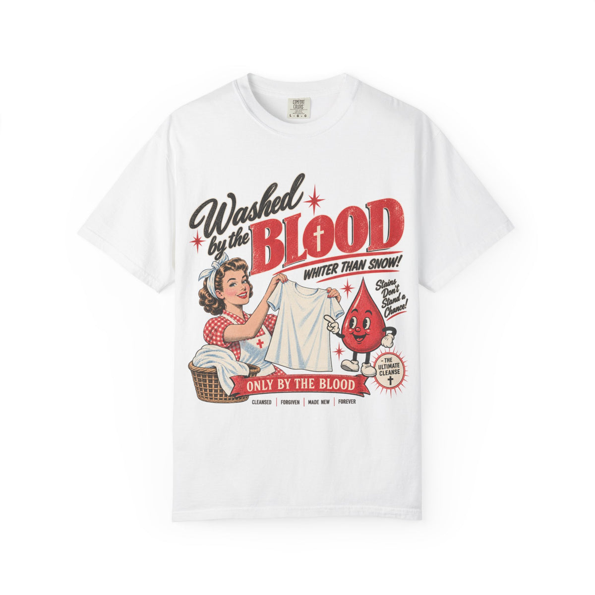 Only By the Blood Oversized Tee