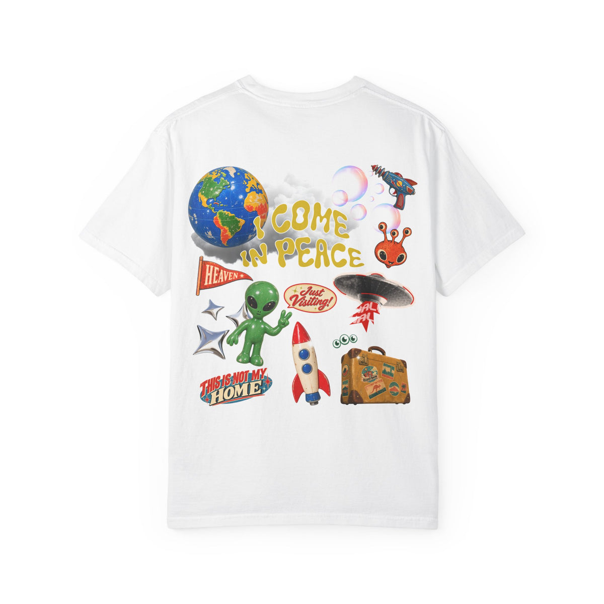 Come in Peace Oversized Tee