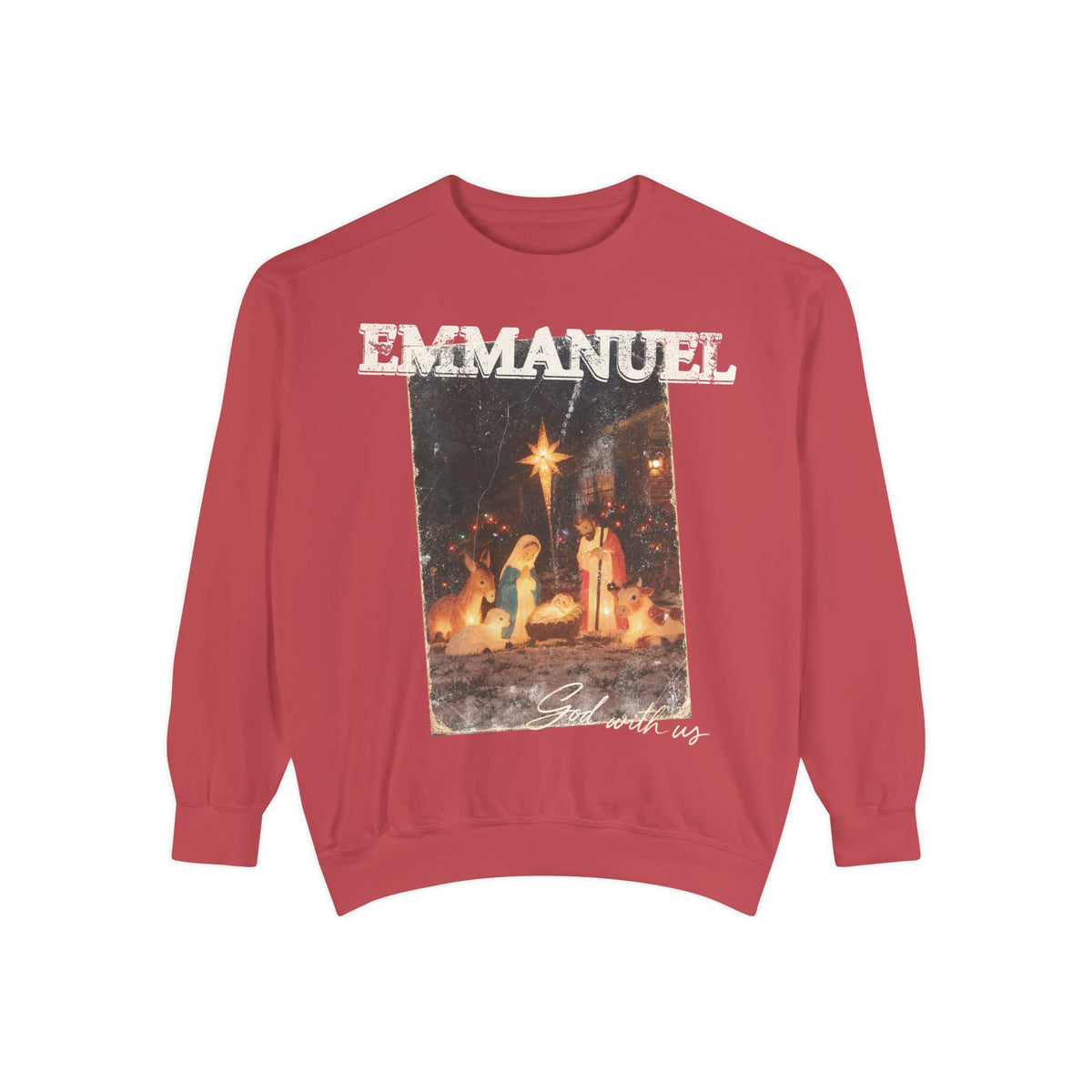 God With Us Oversized Sweatshirt