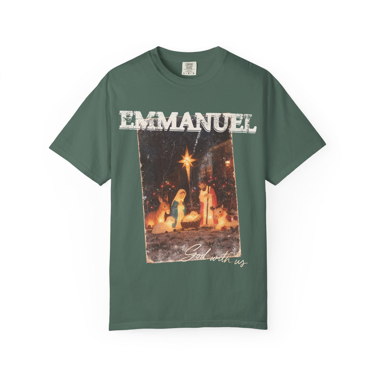God With Us Oversized T-shirt
