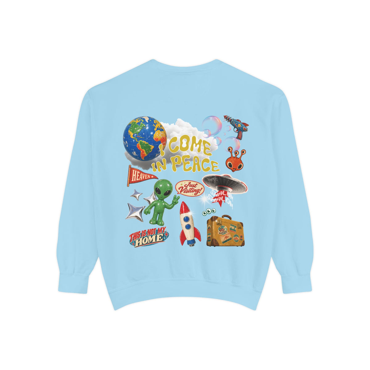 Come in Peace Oversized Sweatshirt