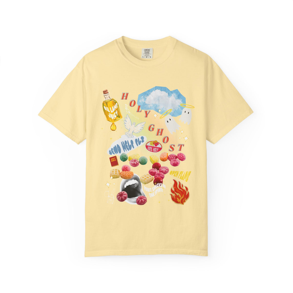 Holy Ghost Charms Oversized Tee