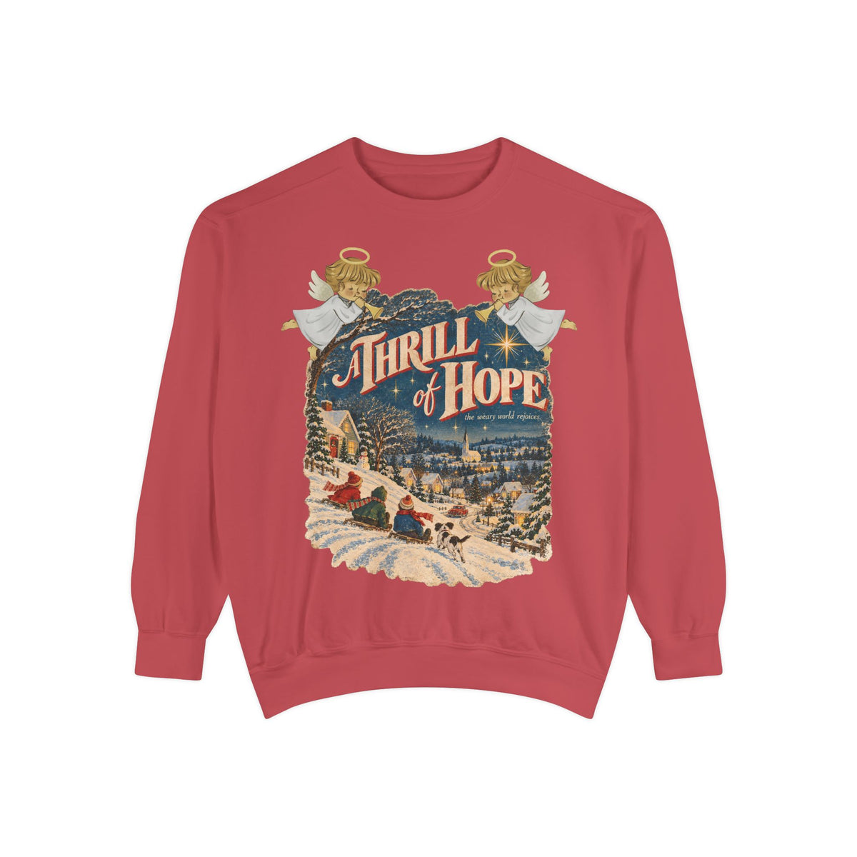 A Thrill of Hope Oversized Sweatshirt