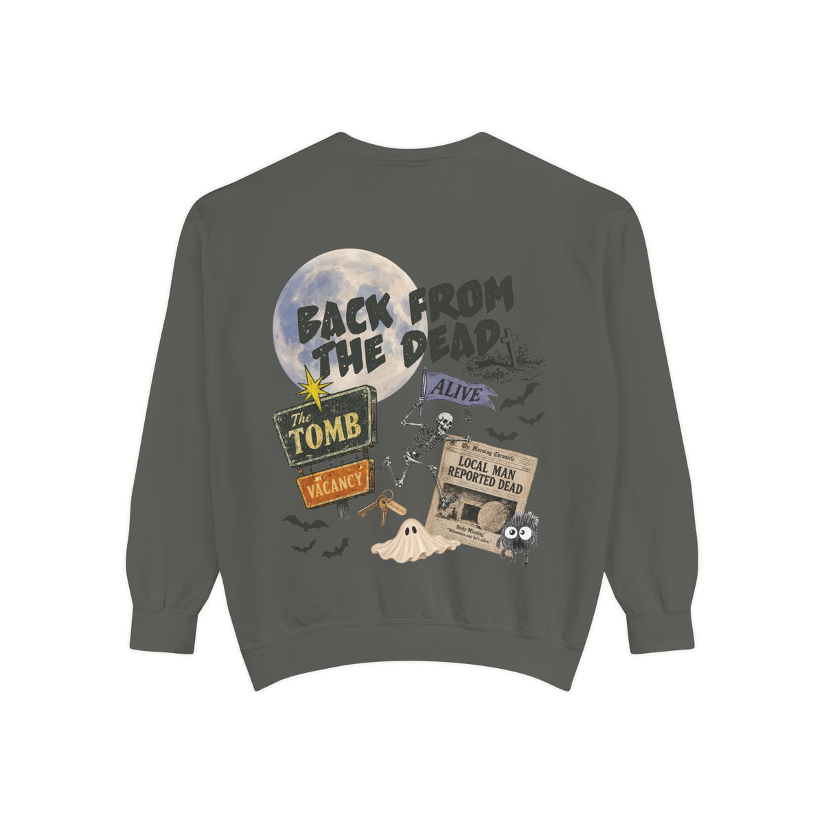 Back From The Dead Oversized Sweatshirt